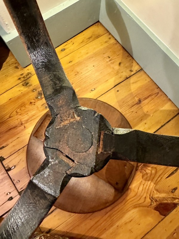 Queen Anne Cherry Candlestand With Cabriole Legs gallery