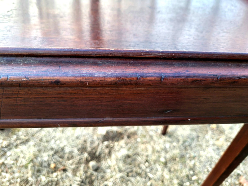 Rare R. R. Scheibe Convertible Table-Tray Nickle Brass Hardware Patented 1926 gallery
