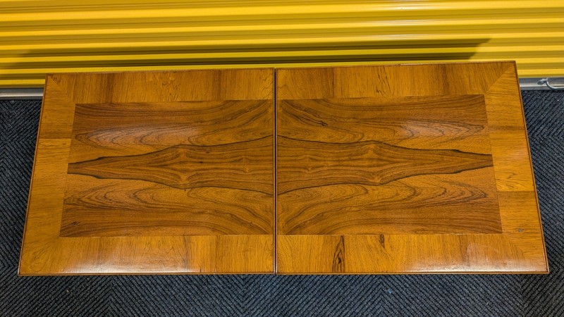 Old Colonial Furniture Company Walnut Draw-leaf Large Coffee Table USA gallery