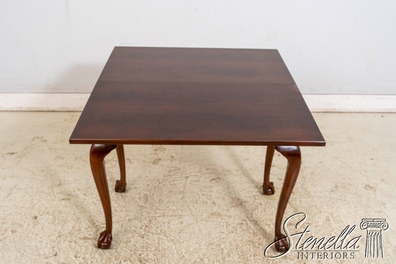 L70102: WELLINGTON HALL Ball & Claw Mahogany Flip Top Hall Table gallery