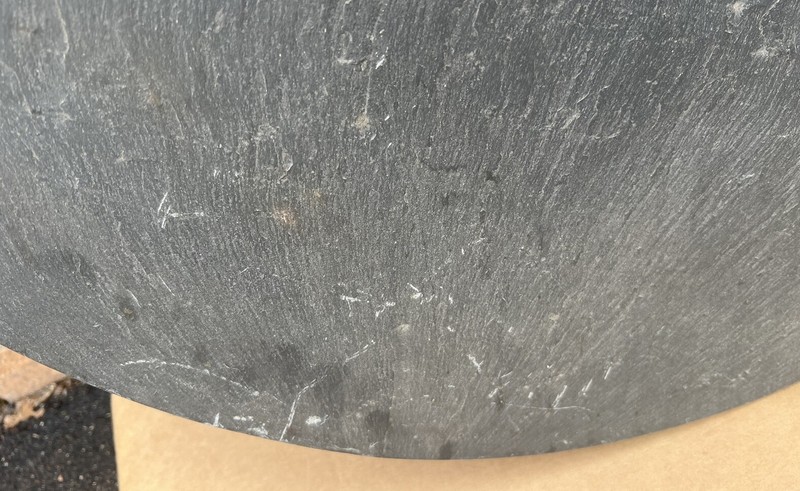 Vintage Paul Evans Slate Table Top 28” Diameter Original NO BASE Brutalist MCM gallery