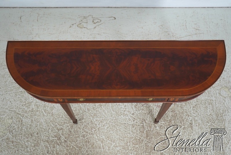 L73230: HEKMAN Flame Mahogany Federal Console Hall Table gallery