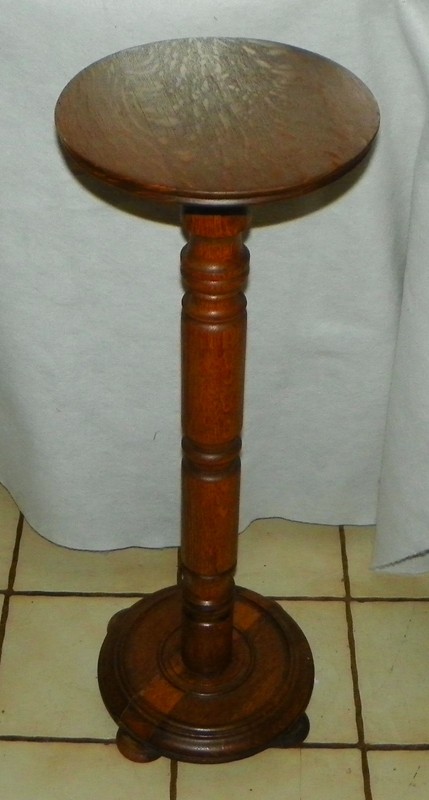 Quarter Sawn Oak Plant Stand (PS-141)