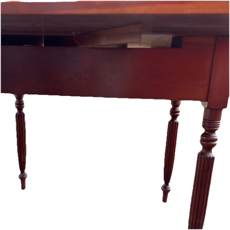Antique American Federal Cherry Pembroke Table, Mid Atlantic States, C1800 gallery