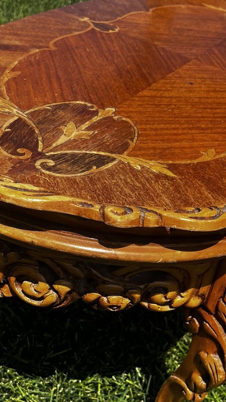 Vintage Oval Coffee Table gallery