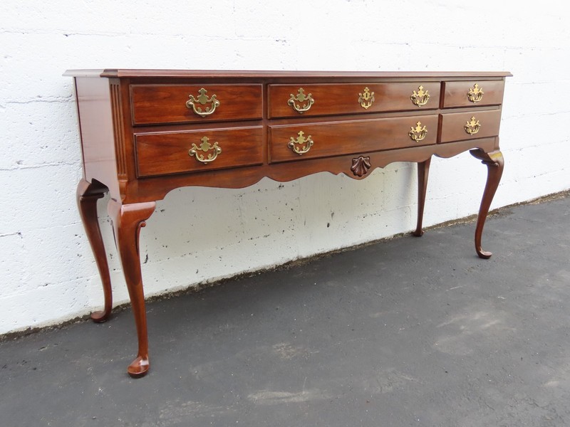 Drexel Long Narrow Library Console Entry Table 6394