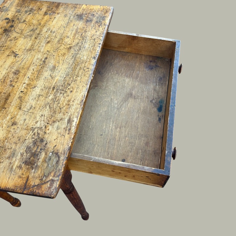 19th Century Country One Drawer Stand gallery