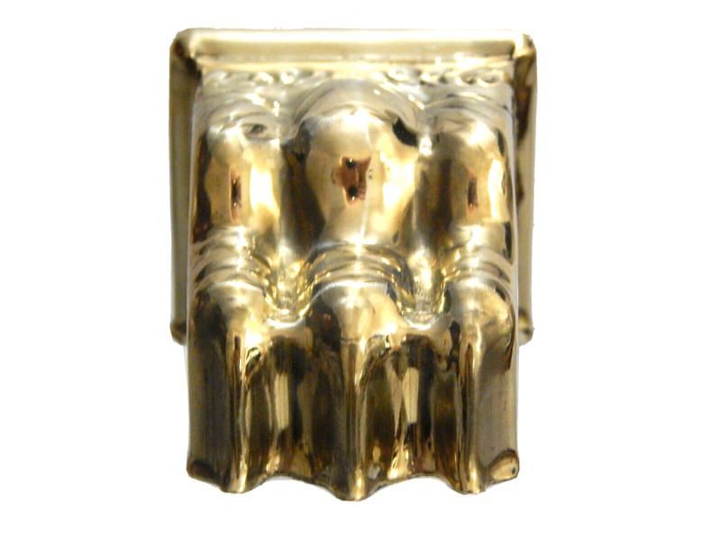 Claw Foot Table Stamped Brass Toe Cap Medium gallery