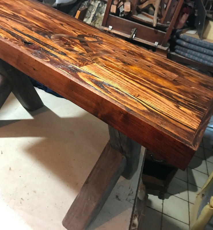 Pine Reclaimed Wood Coffee Table (CT216) gallery