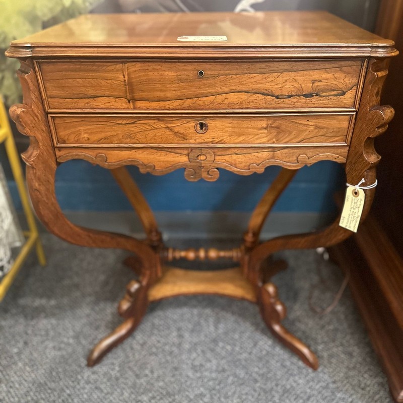 Biedermeier Sewing Table, South German 1820-30