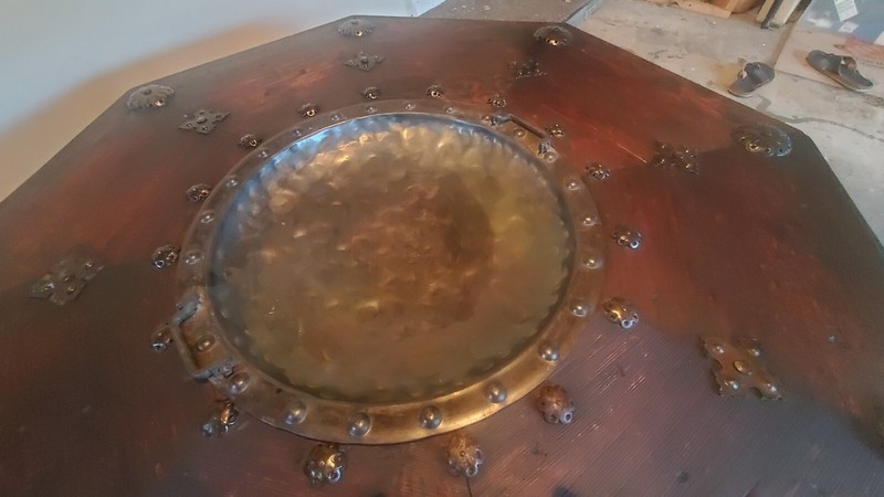 Spanish Revival Brazier Coffee Table from Artes de Mexico Internacionales