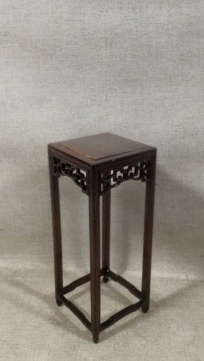 3 Vintage Nested Wooden Display Stands with Box gallery