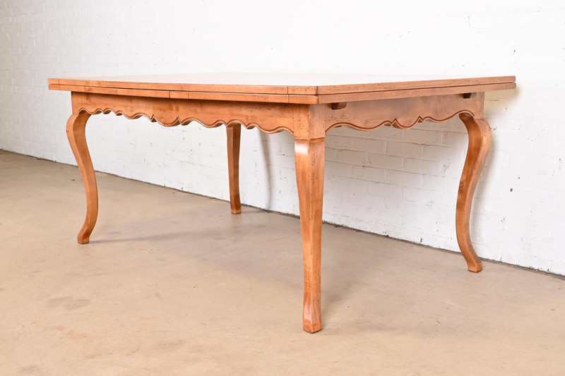 Baker Furniture Italian Provincial Maple Harvest Farmhouse Dining Table gallery