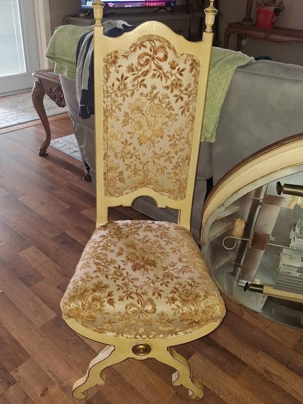 1950's Italian Baroque Rococo Dining Chairs gallery