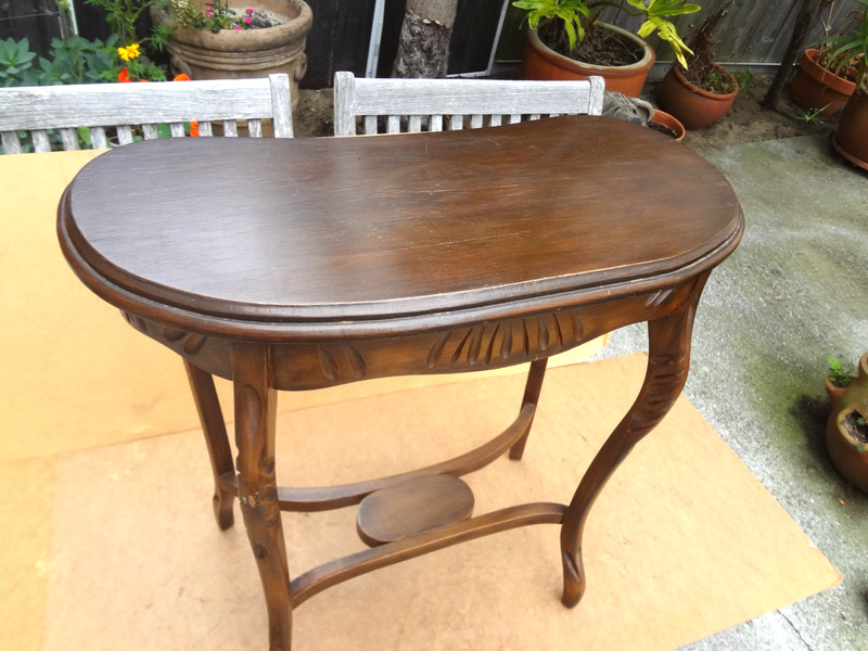 Antique Side Table Mahogany Table gallery