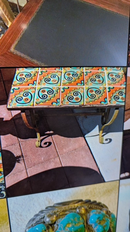 Table Arts And Crafts Tile And Wrought gallery