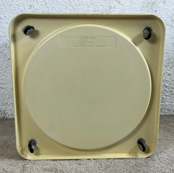 Mid Century Artemide Bacco Glass Tray Table gallery