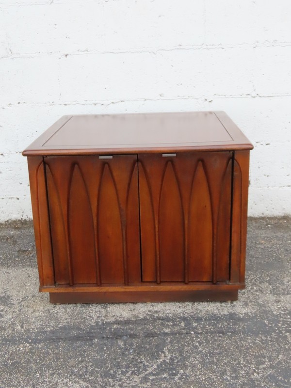 Sears Pacesetter Mid Century Modern Nightstand Side End Lamp Table Commode 6314