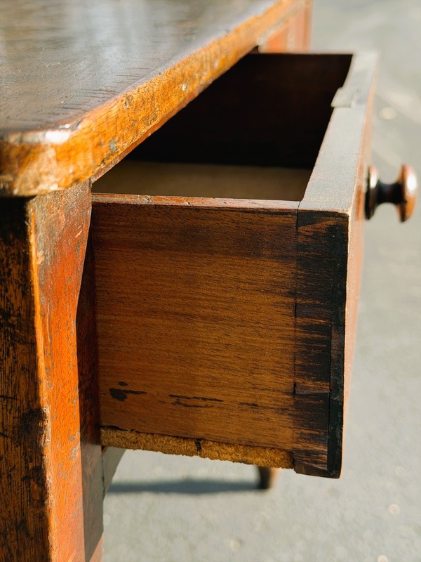 Early 19th Century George III Two-Drawer Side Table gallery