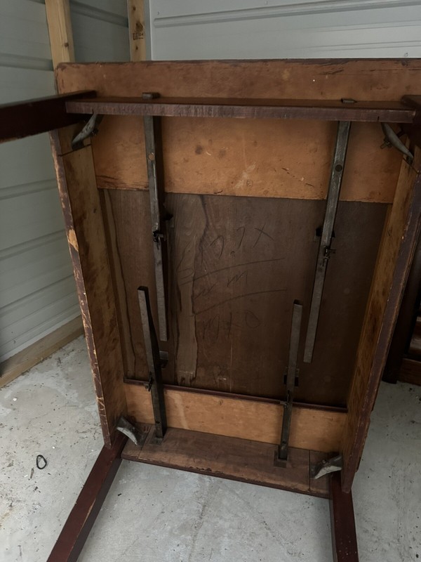 Vintage Draw Leaf Dining Table Amish Beautiful Wooden Pull Leaf Extension Table gallery