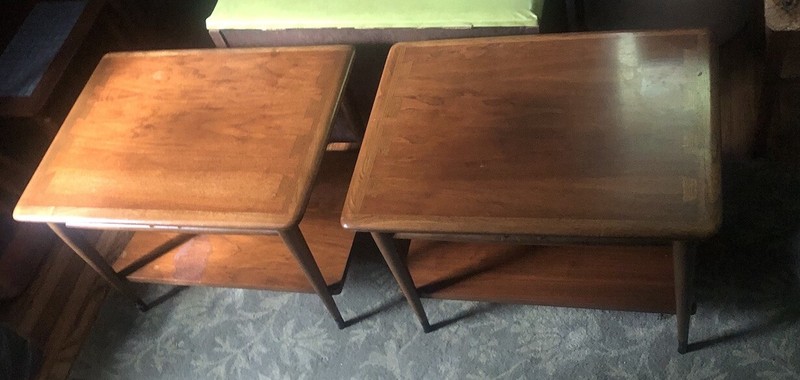 Lane Furniture Acclaim Collection Andre Bus Side Table Pair