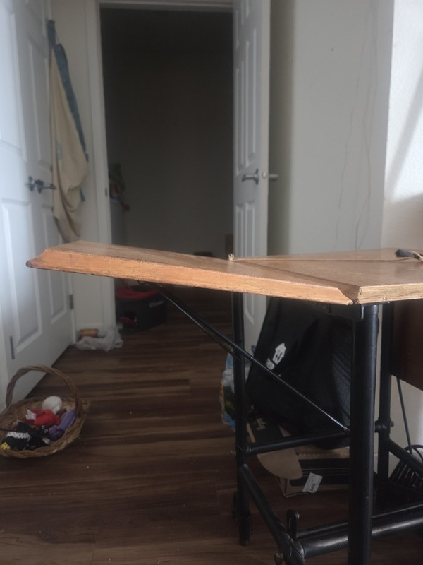 United States Forest Service Drafting Table Adjustable Wood Top, Wheels gallery