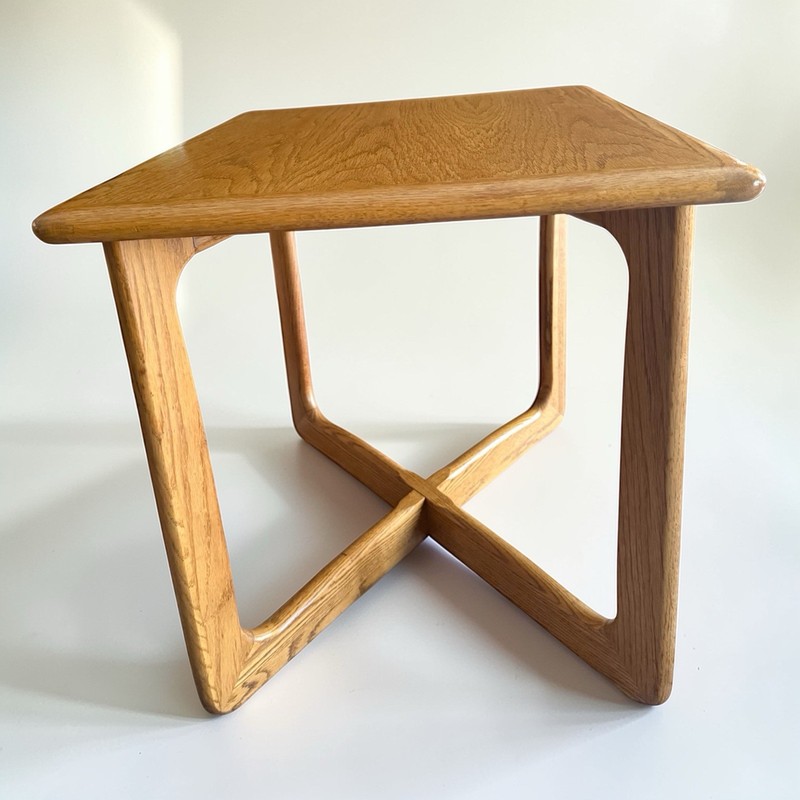 Vintage Lane Perception End Tables MCM Set of 2/Mid Century Modern 1984 gallery