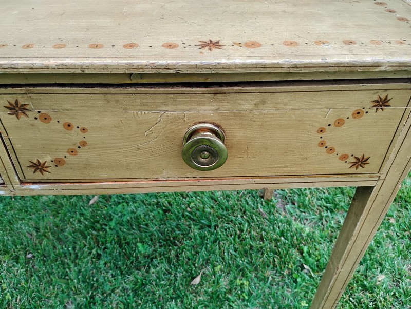 Antique Solid Wood Writing Table gallery