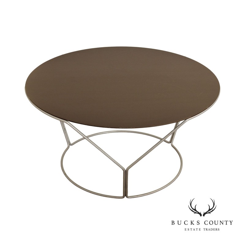 Keilhauer Modern Style Aluminum and Steel ‘Cahoots’ Coffee Table