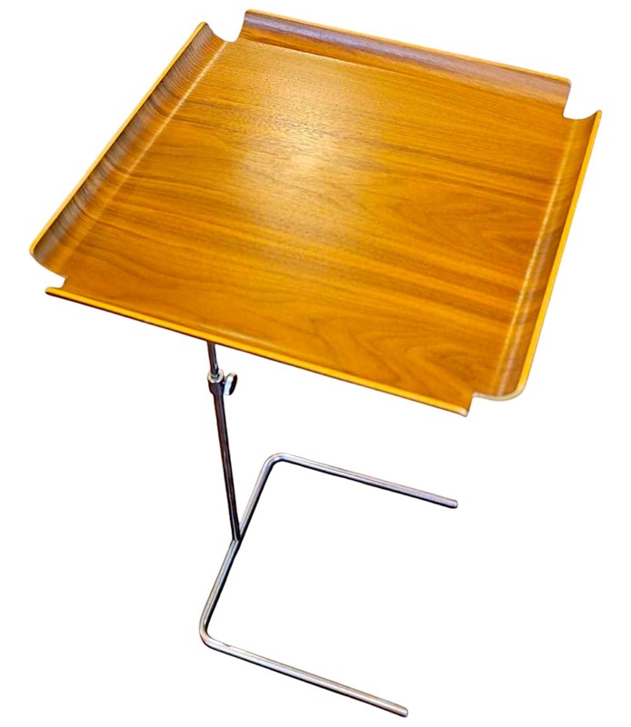 Vintage George Nelson Herman Miller 4950 Adjustable Side Accent Tray Table MCM