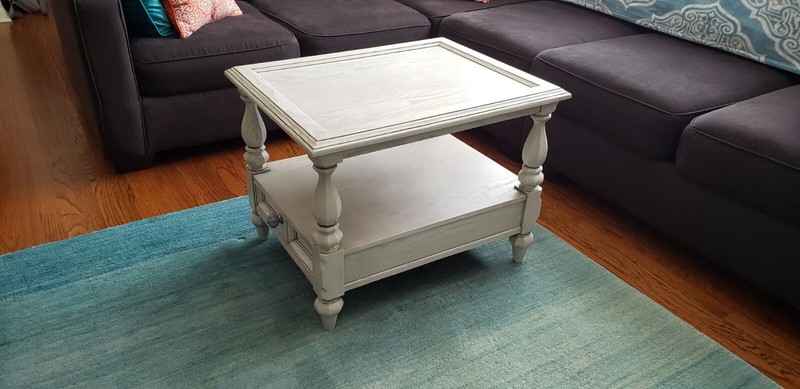 Coffee table or End Table Solid Oak professionally Restored gallery