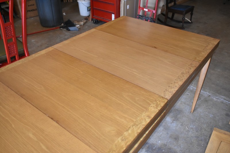 Mid Century Modern Dining Table 12 Ft Conference Table Burl Edge 72–144” gallery