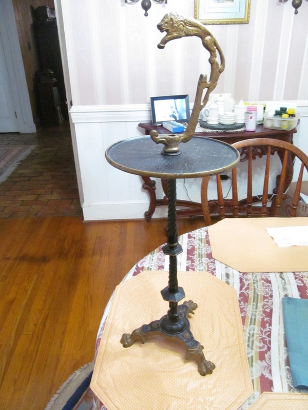Brass Decrative table Antique gallery