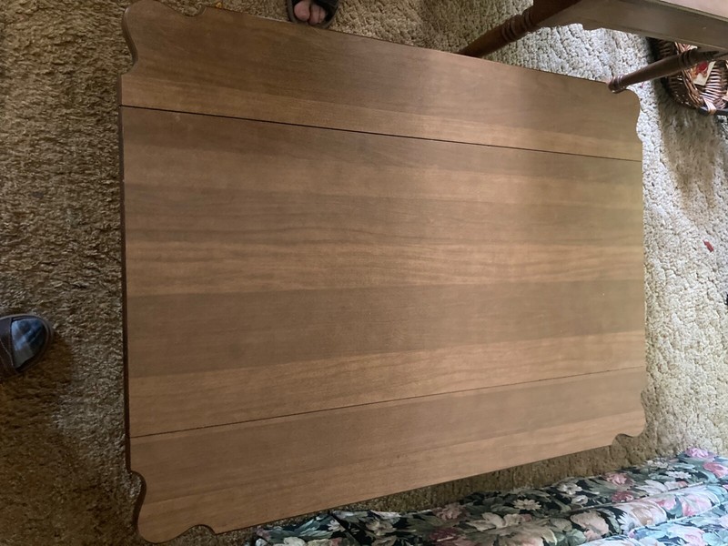 Young Republic Tell City Chair Co coffee table and end table set gallery