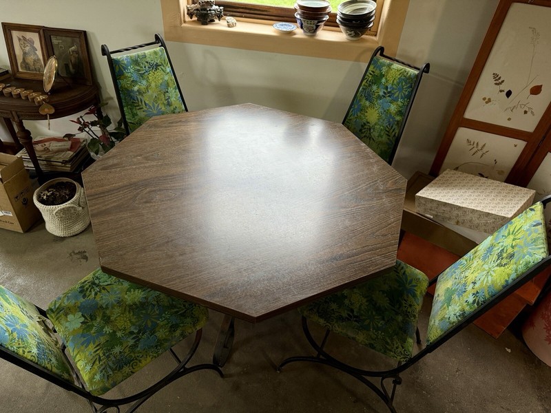 MCM Wrought Iron Table gallery