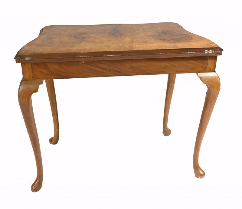 Antique Games Table by Epstein and Co - Walnut Card Tables gallery