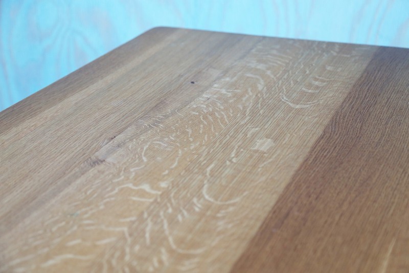 Custom Monumental Quarter Sawn Oak Conference Dining Table Studio Made gallery