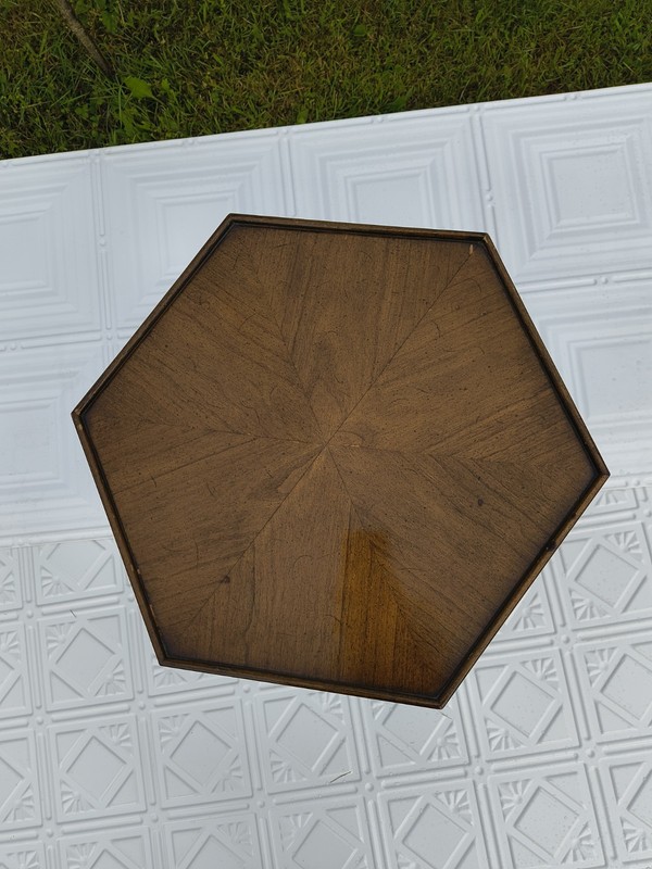 BRANDT HEXAGON SIDE TABLE gallery