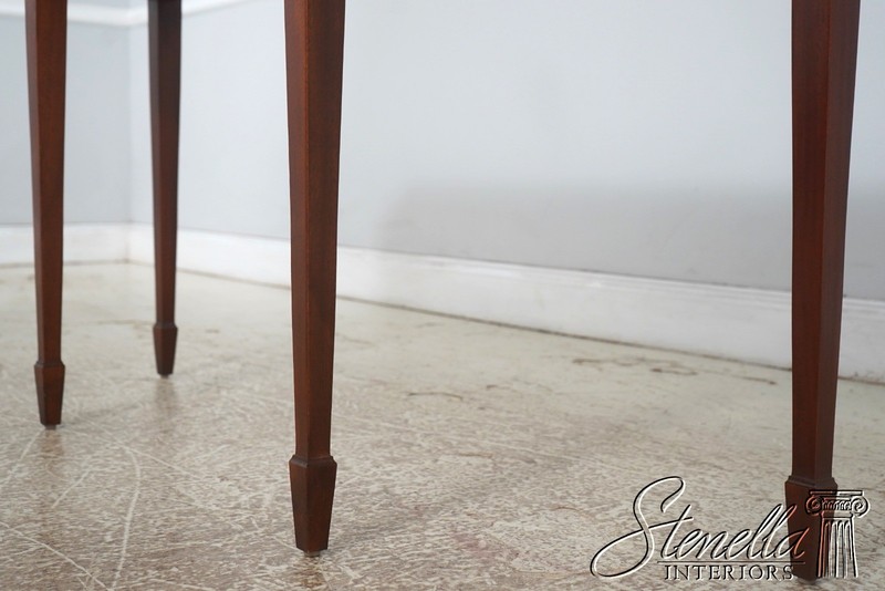 L73230: HEKMAN Flame Mahogany Federal Console Hall Table gallery