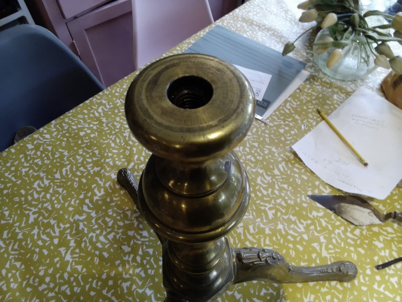 Vintage Brass Table Base gallery