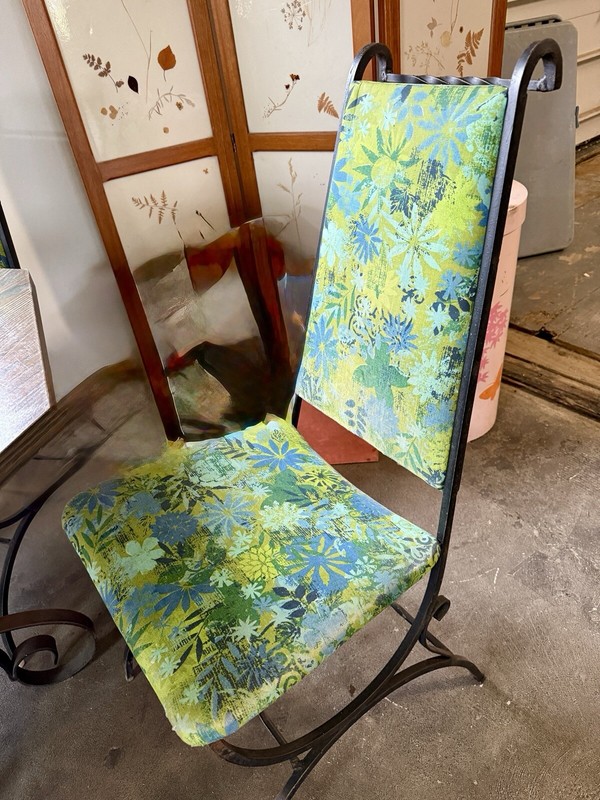 MCM Wrought Iron Table gallery