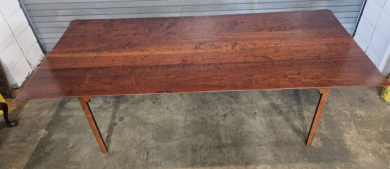 DR DIMES Cherry Large Farmhouse Dining Room Table Benchmade gallery