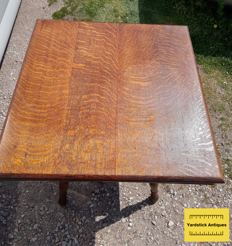 Quartersawn Oak Parlor Table / Center Table (JLC-PRT137) gallery