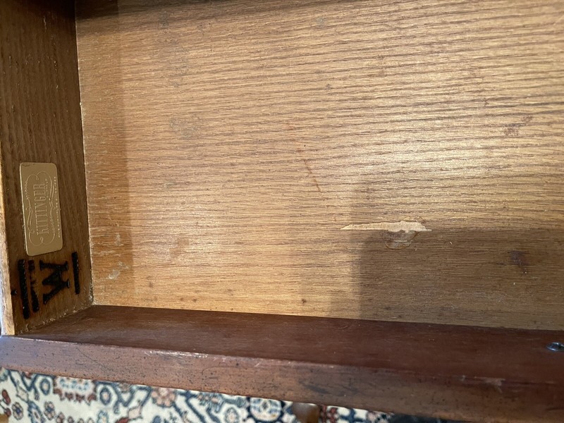 Kittinger Mahogany Wood Hall, Entry , or Side Table gallery