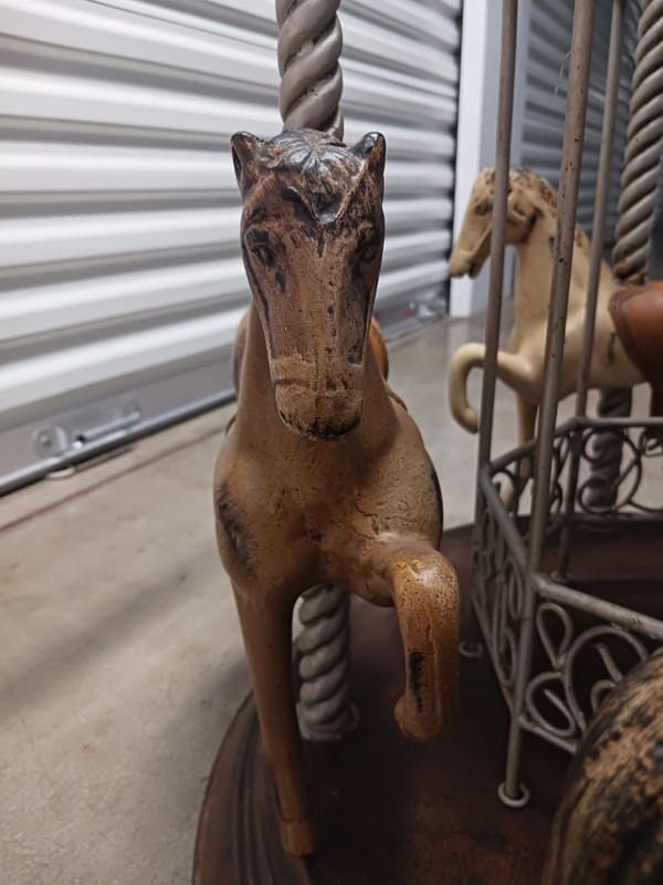 2-Carousel Horse End Tables gallery