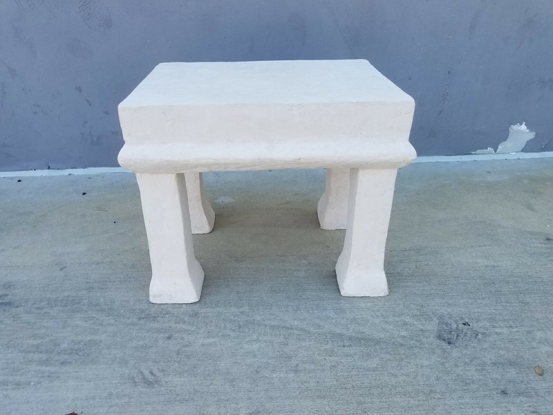 1970’S JOHN DICKINSON ATTRIBUTION PLASTER TABLE