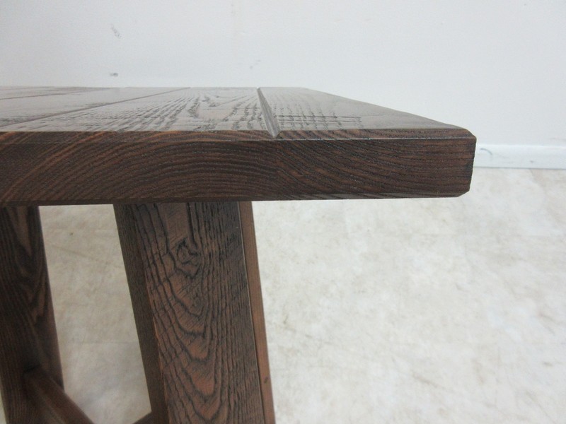 Amish Made Oak Mission Style Lamp End Table Pedestal gallery