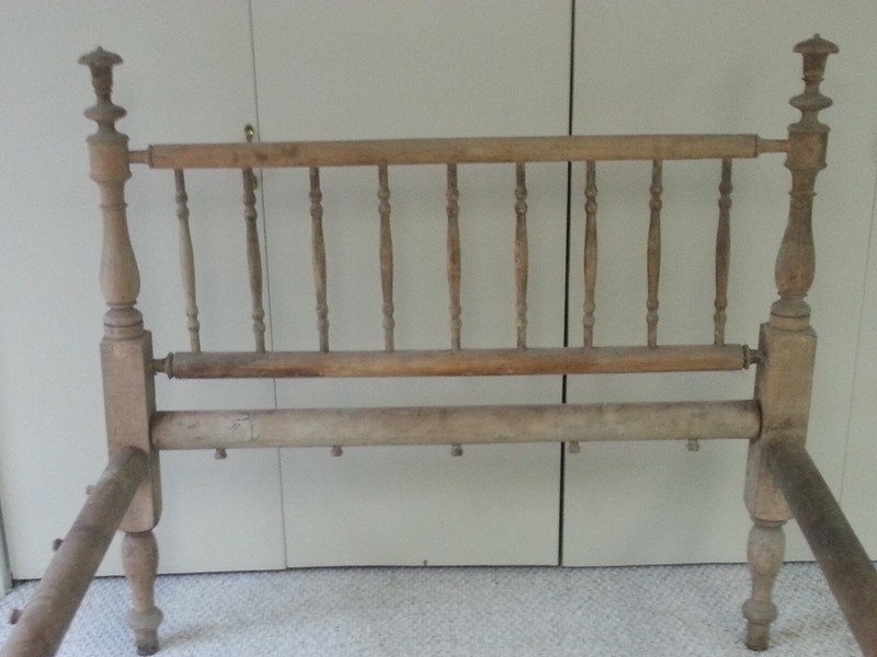 Rope Bed. Maple,Original, Complete Needs Refinishing