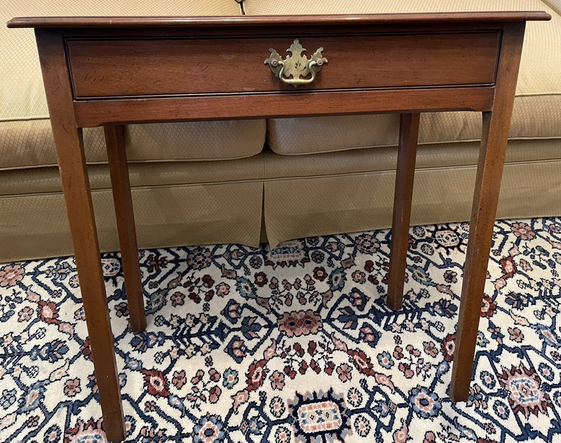 Kittinger Mahogany Wood Hall, Entry , or Side Table gallery