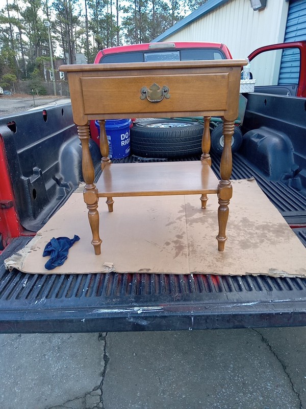ETHAN ALLEN Heirloom Maple Nutmeg Colonial Early American 22" Tiered Nightsta... gallery